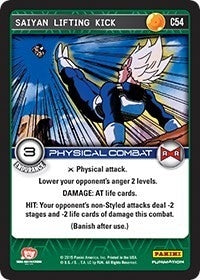 Saiyan Lifting Kick (54) [EVO] - Dragon Ball Z TCG Single