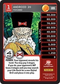 Android 20 - Focused (89) [EVO] - Dragon Ball Z TCG Single