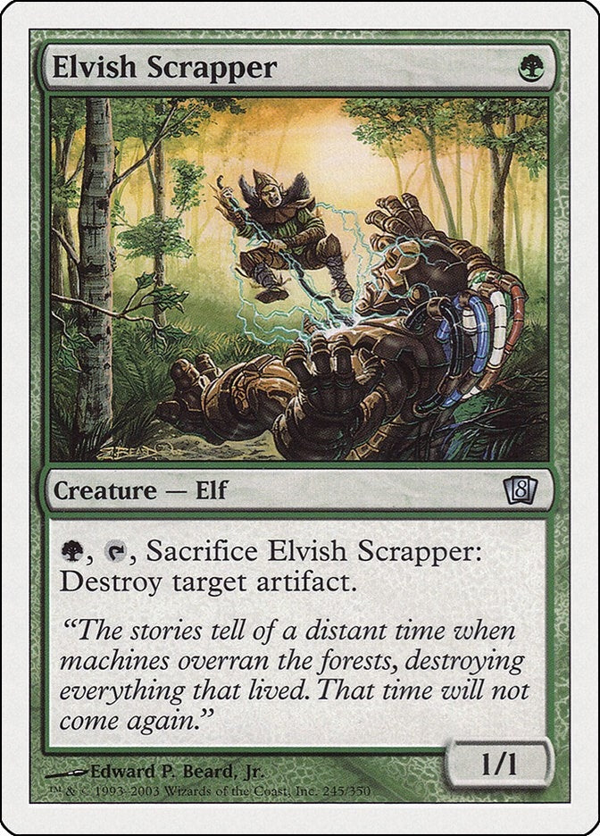 Elvish Scrapper (245) [8ED] - MTG Single