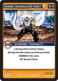 Orange Accumulated Burst (113) [EVO] - Dragon Ball Z TCG Single