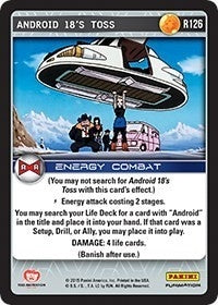 Android 18’s Toss (126) [EVO] - Dragon Ball Z TCG Single