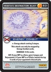Vegeta’s Destruction Blast (131) [EVO] - Dragon Ball Z TCG Single