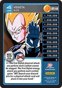 Vegeta - Elite (144) [EVO] - Dragon Ball Z TCG Single