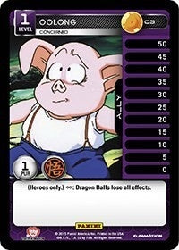 Oolong - Concerned (3) [MOV] - Dragon Ball Z TCG Single