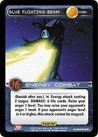 Blue Floating Beam (21) [MOV] - Dragon Ball Z TCG Single