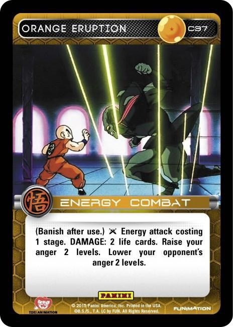 Orange Eruption (37) [MOV] - Dragon Ball Z TCG Single