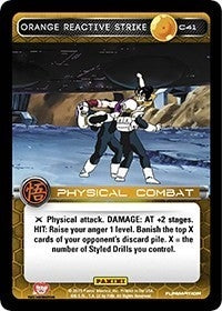 Orange Reactive Strike (41) [MOV] - Dragon Ball Z TCG Single
