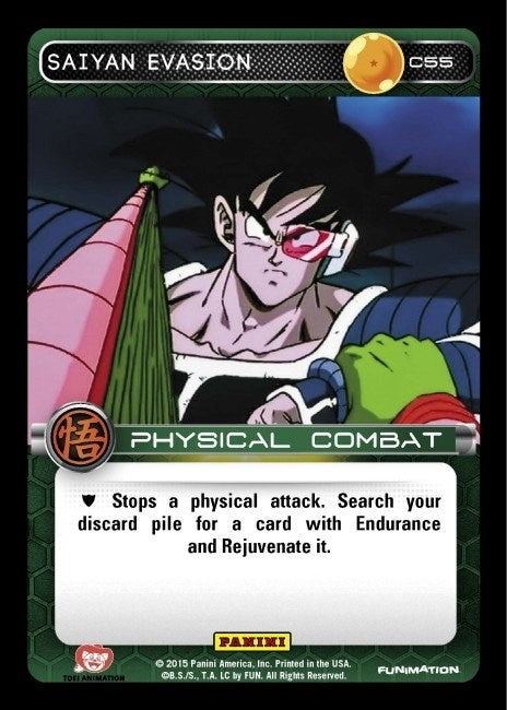 Saiyan Evasion (55) [MOV] - Dragon Ball Z TCG Single