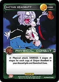 Saiyan Headbutt (56) [MOV] - Dragon Ball Z TCG Single