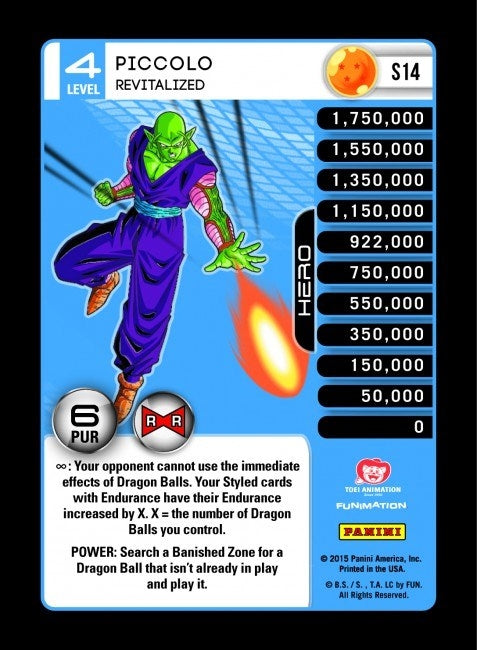 Piccolo - Revitalized (Rainbow Parallel Foil) (14) [EVO] - Dragon Ball Z TCG Single