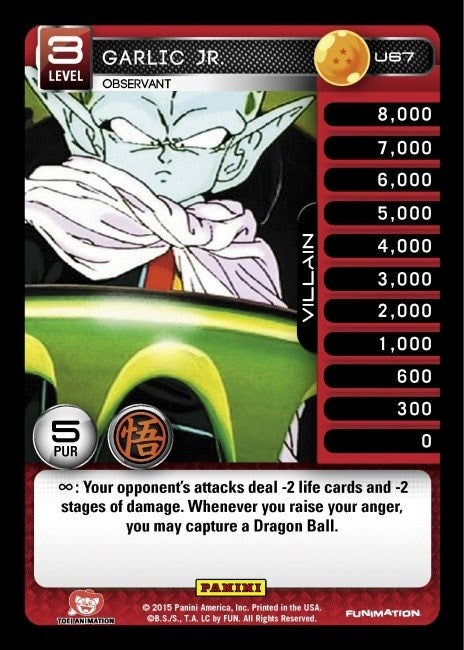 Garlic Jr. - Observant (67) [MOV] - Dragon Ball Z TCG Single