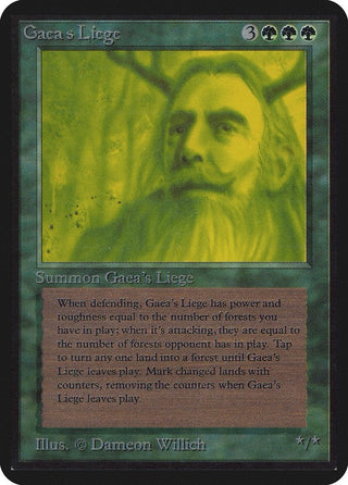 Gaea’s Liege [LEA] - MTG Single