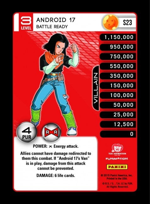 Android 17 - Battle Ready (High Tech Foil) (23) [EVO] - Dragon Ball Z TCG Single