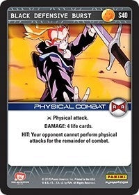 Black Defensive Burst (40) [EVO] - Dragon Ball Z TCG Single