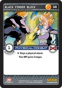 Black Finger Block (45) [EVO] - Dragon Ball Z TCG Single