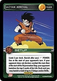 Saiyan Arrival (123) [MOV] - Dragon Ball Z TCG Single
