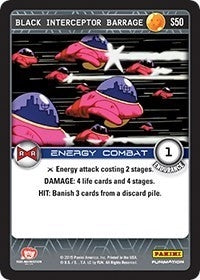 Black Interceptor Barrage (50) [EVO] - Dragon Ball Z TCG Single