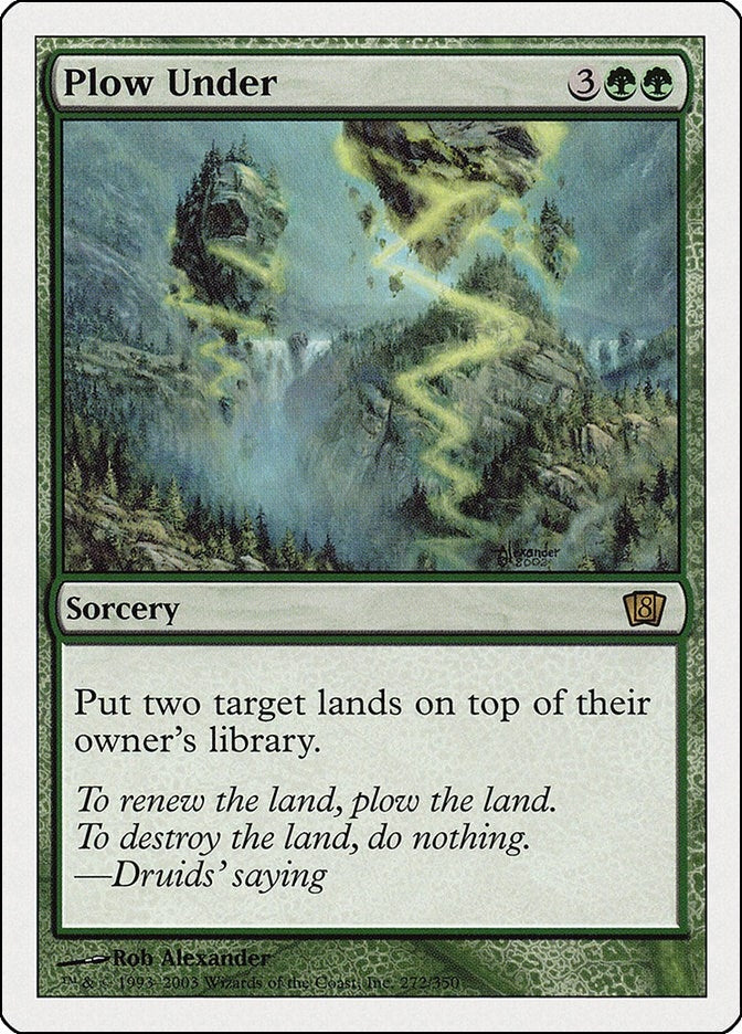 Plow Under (272) [8ED] - MTG Single