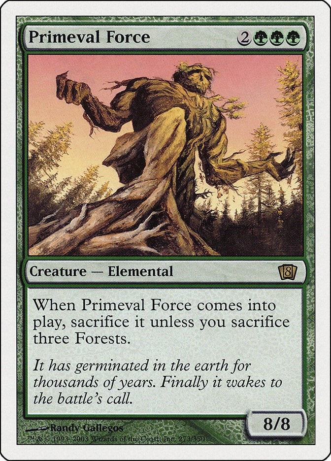 Primeval Force (273) [8ED] - MTG Single