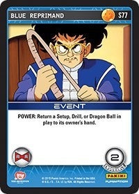 Blue Reprimand (77) [EVO] - Dragon Ball Z TCG Single