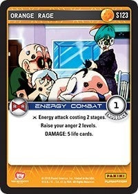 Orange Rage (123) [EVO] - Dragon Ball Z TCG Single
