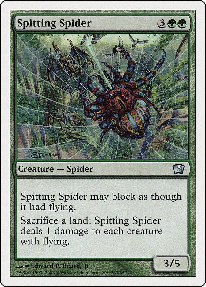 Spitting Spider (280) [8ED] - MTG Single