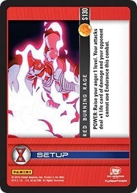 Red Burning Rage (130) [EVO] - Dragon Ball Z TCG Single