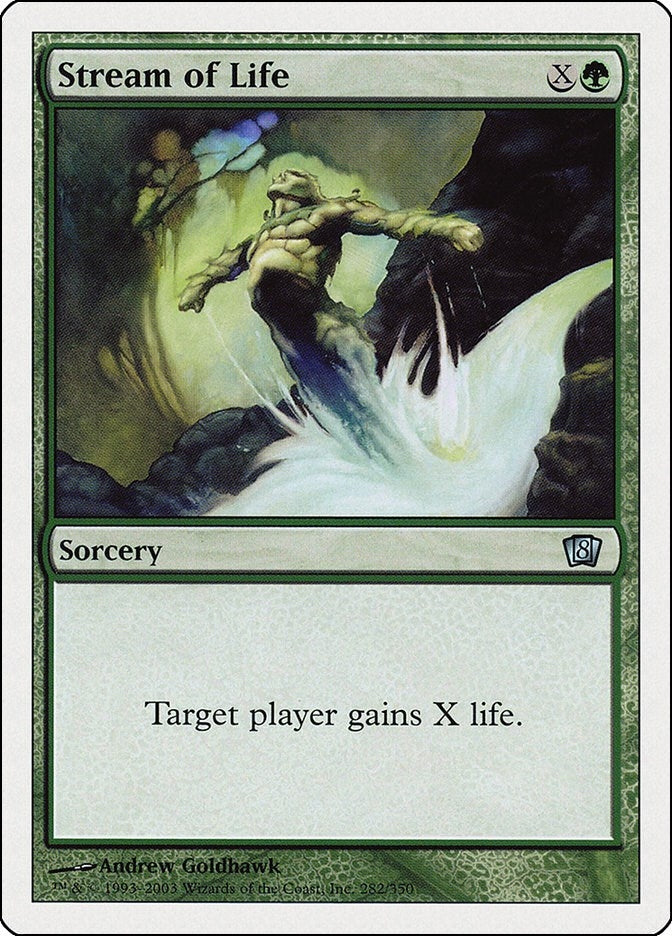 Stream of Life (282) [8ED] - MTG Single