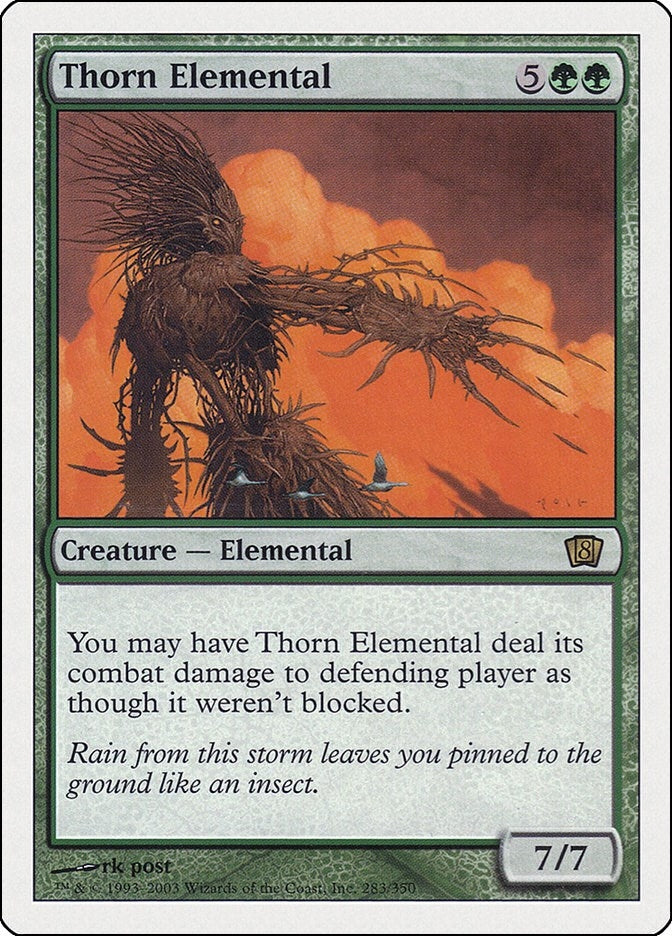 Thorn Elemental (283) [8ED] - MTG Single