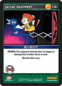 Saiyan Enjoyment (161) [EVO] - Dragon Ball Z TCG Single