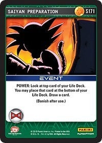 Saiyan Preparation (171) [EVO] - Dragon Ball Z TCG Single