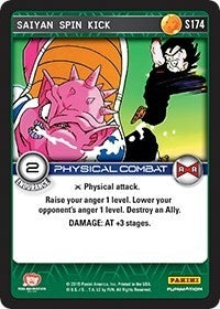 Saiyan Spin Kick (174) [EVO] - Dragon Ball Z TCG Single