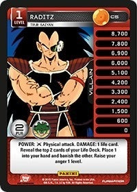 Raditz - True Saiyan (5) [H&V] - Dragon Ball Z TCG Single