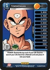 Tenshinhan - Patient (7) [H&V] - Dragon Ball Z TCG Single