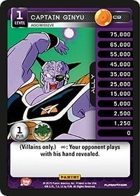 Captain Ginyu - Aggressive (9) [H&V] - Dragon Ball Z TCG Single