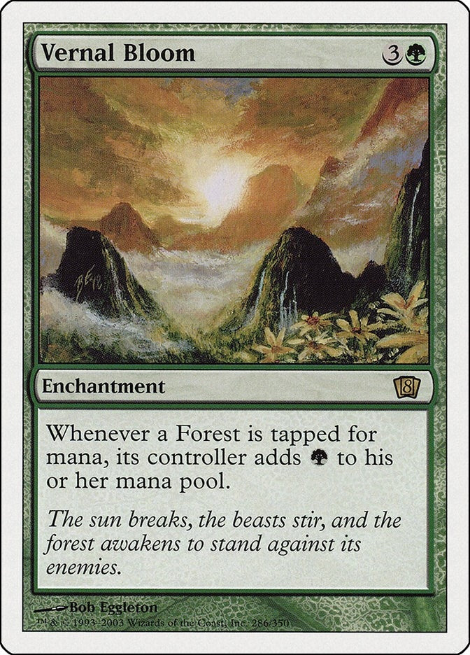 Vernal Bloom (286) [8ED] - MTG Single