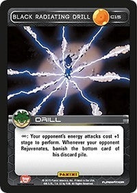 Black Radiating Drill (15) [H&V] - Dragon Ball Z TCG Single