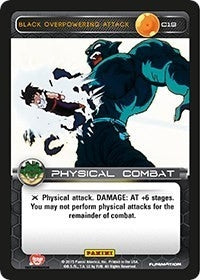 Black Overpowering Attack (19) [H&V] - Dragon Ball Z TCG Single