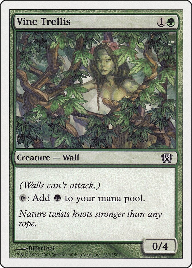 Vine Trellis (287) [8ED] - MTG Single
