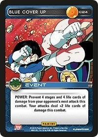 Blue Cover Up (24) [H&V] - Dragon Ball Z TCG Single