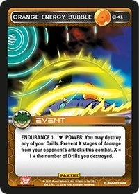 Orange Energy Bubble (41) [H&V] - Dragon Ball Z TCG Single
