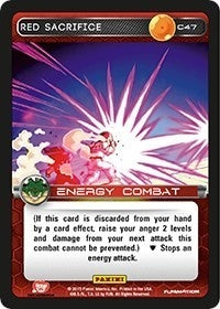 Red Sacrifice (47) [H&V] - Dragon Ball Z TCG Single