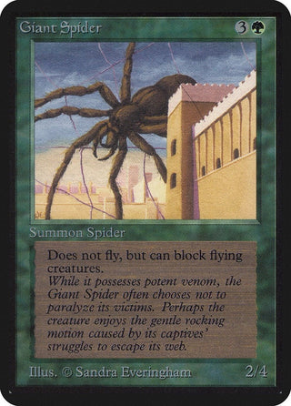 Giant Spider [LEA] - MTG Single
