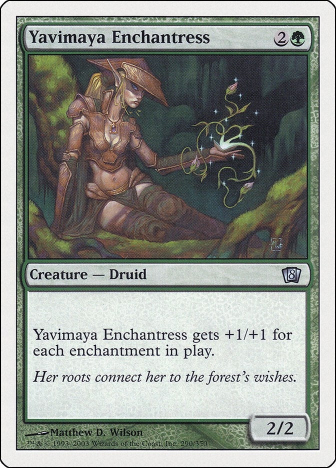 Yavimaya Enchantress (290) [8ED] - MTG Single