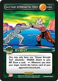 Saiyan Strength Test (52) [H&V] - Dragon Ball Z TCG Single