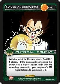 Saiyan Charged Fist (57) [H&V] - Dragon Ball Z TCG Single