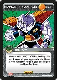 Captain Ginyu’s Pain (58) [H&V] - Dragon Ball Z TCG Single