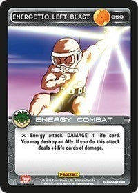 Energetic Left Blast (59) [H&V] - Dragon Ball Z TCG Single