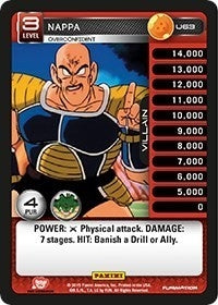 Nappa - Overconfident (63) [H&V] - Dragon Ball Z TCG Single