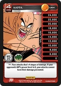Nappa - Enraged (64) [H&V] - Dragon Ball Z TCG Single